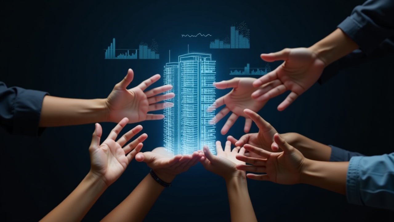 Visualization of property investment democratization